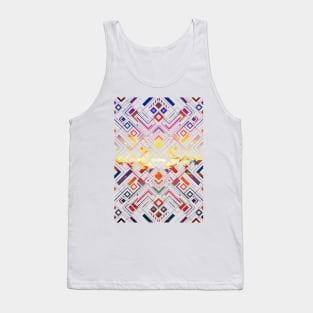 Magic Carpet Ride with Modern Abstract Pattern, gift for parent and girlfriend Tank Top